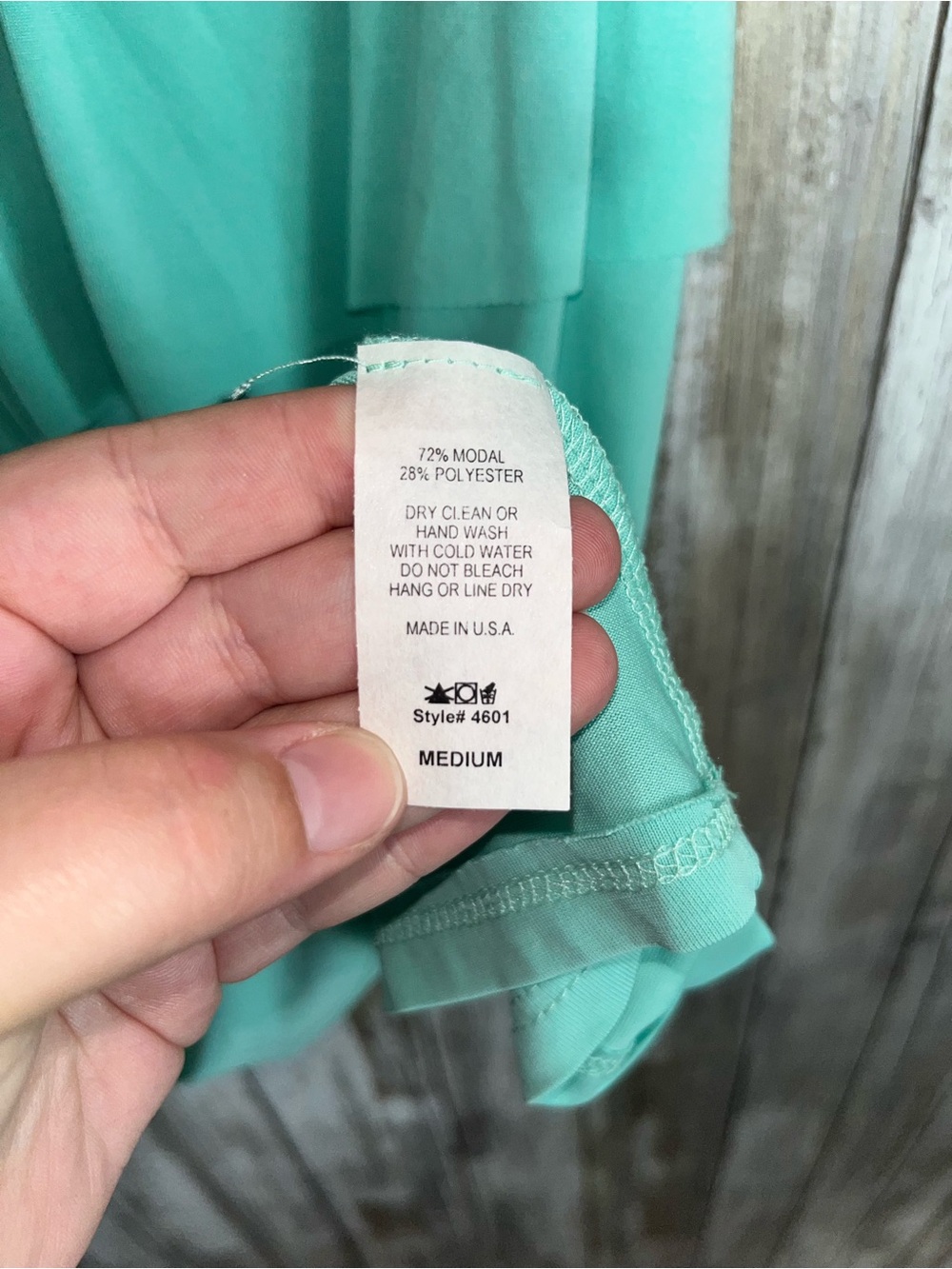 Entro Teal Ruffle Layered Cami Tank Top Sleeveless Blouse Size M - Picture 4 of 4